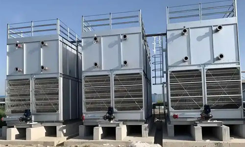 Medium sized counter current closed cooling tower